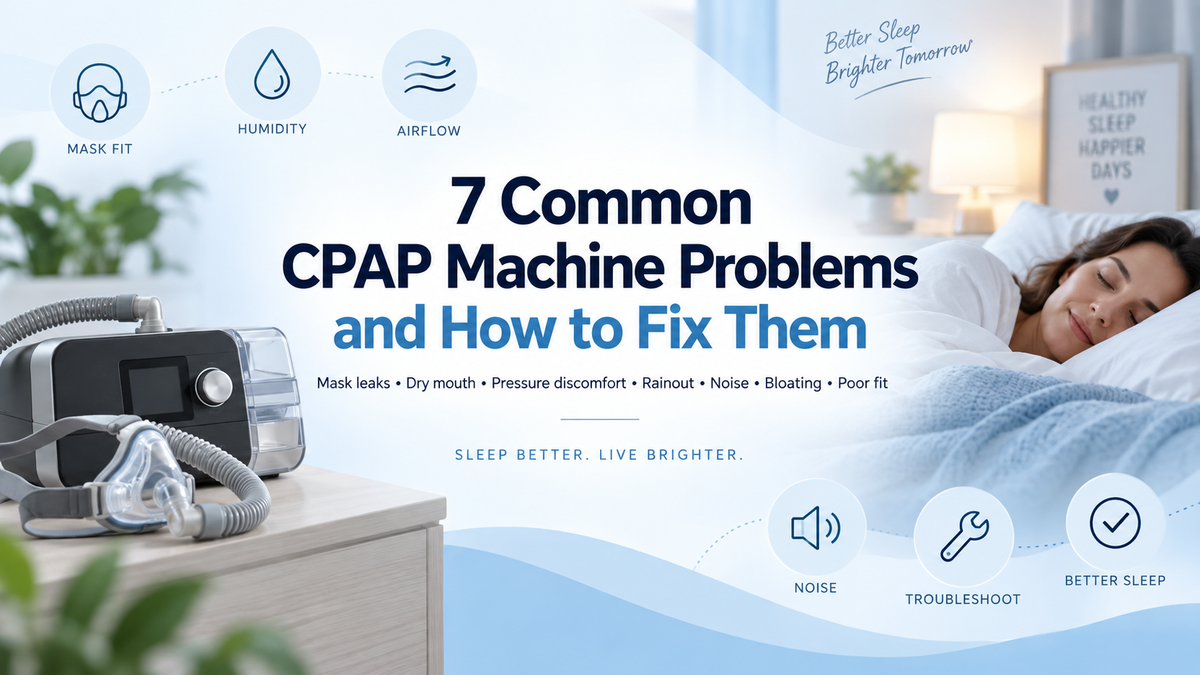 7 Common CPAP Machine Problem