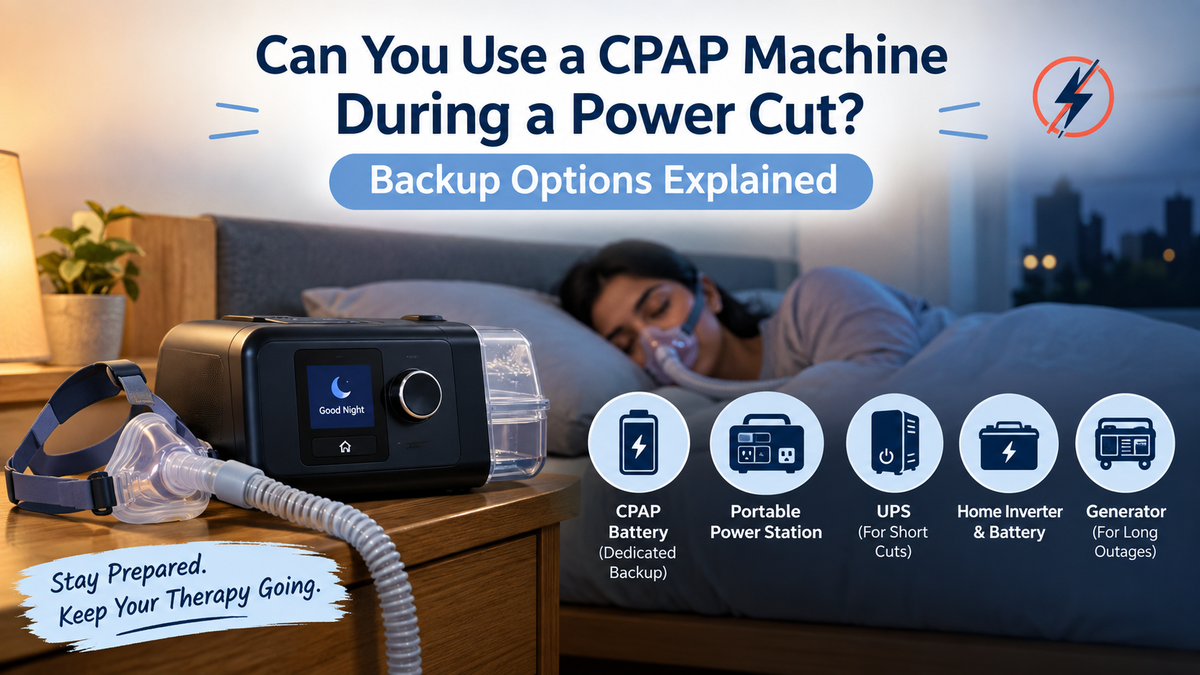Can You Use a CPAP Machine During a Power Cut? Backup Options Explained