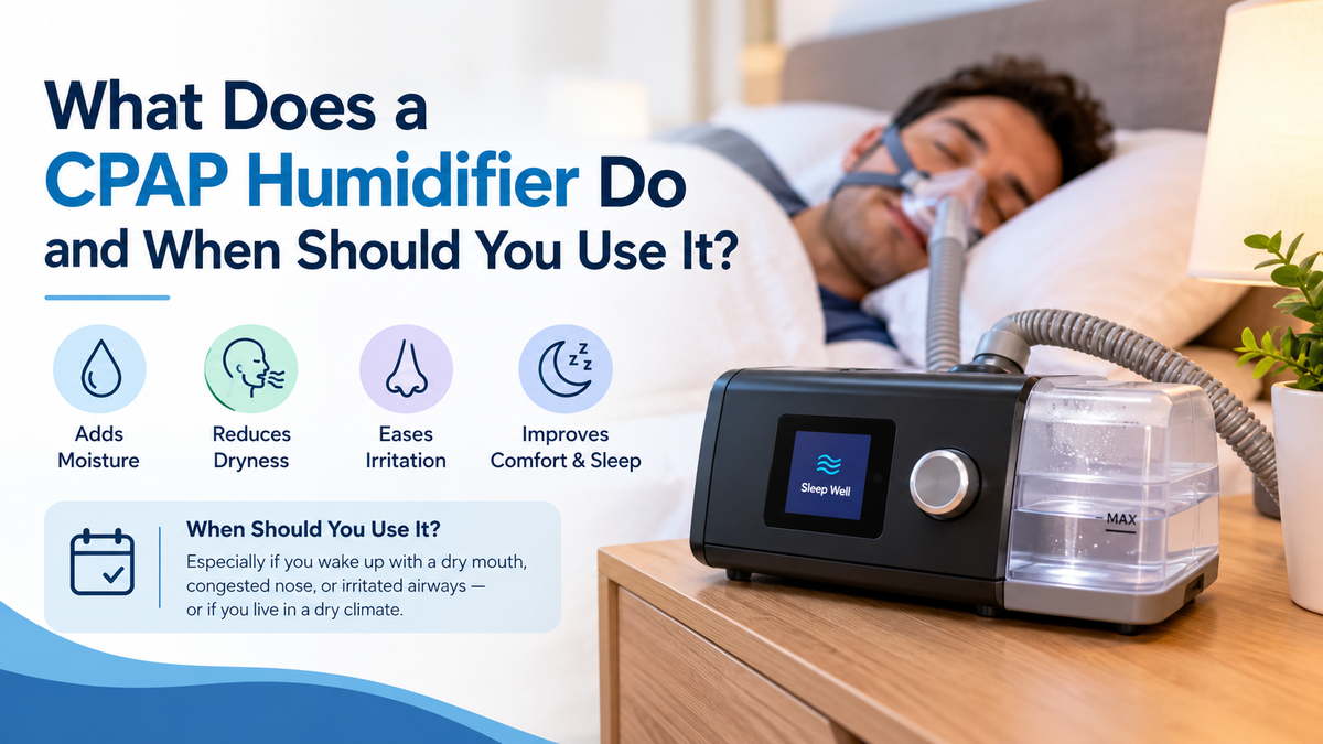 What Does a CPAP Humidifier Do and When Should You Use It?